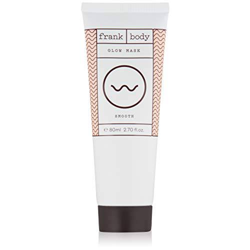 Frank Body Glow Mask | Naturally Derived, Ultra-Hydrating 5min Face Mask | Soothes Skin Instantly, Fights Puffiness & Moisturizes | Made With Shea & Cocoa Butters | 80ml  2.71oz