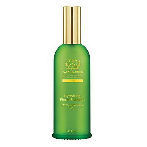 Tata Harper Hydrating Floral Essence, Hyaluronic Acid Face Mist, 100% Natural, Made Fresh in Vermont, 125ml
