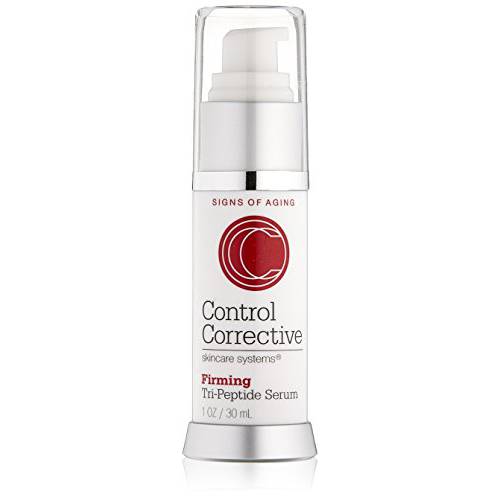 Control Corrective Firming Tri-Peptide Serum | Supports Skin Strength | Improves Skin Laxity | 1 oz