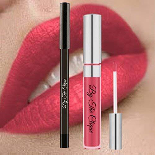 Premium Long Lasting Matte Lip Kit |Beach Babe Ultra Wear Nude Cliquestick Lipstick and Liner Pencil Set