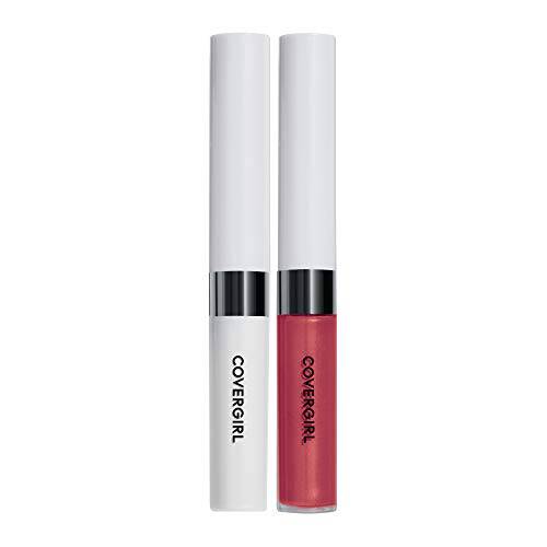 COVERGIRL Outlast All-Day Lip Color Custom Coral .13 Fl Oz (4.2 ml) (Packaging may vary), 2 Count