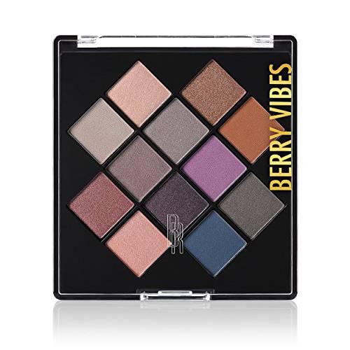 Black Radiance Eye Appeal Shadow Palette, Berry Vibes, 0.264 Ounce
