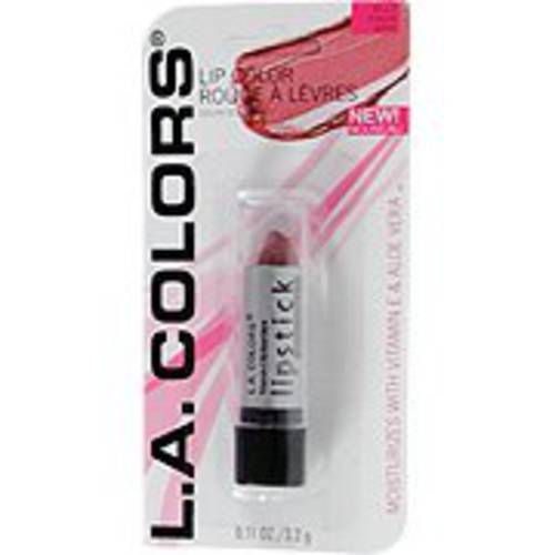 LA Colors Lipstick with Vitamin E & Aloe Vera, BLC2 Mauve Glaze, 0.11 Oz