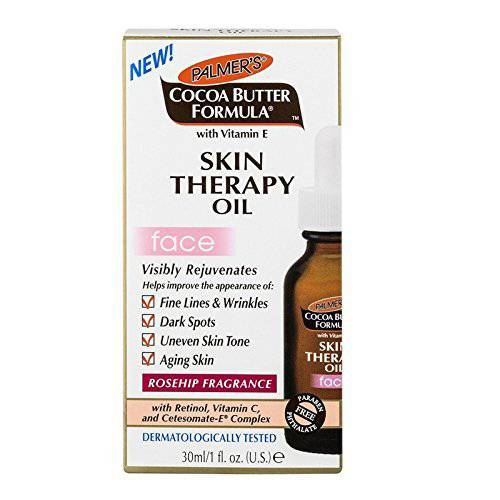 Palmer’s Cocoa Butter Formula Skin Therapy Oil for Face 1 oz (Pack of 2)