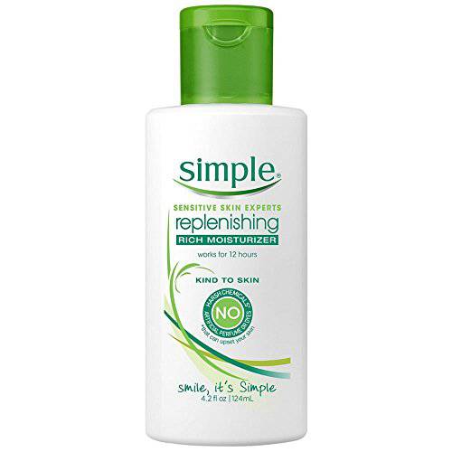 Simple Kind To Skin Replenishing Rich Moisturizer, 4.2oz, Pack of 2