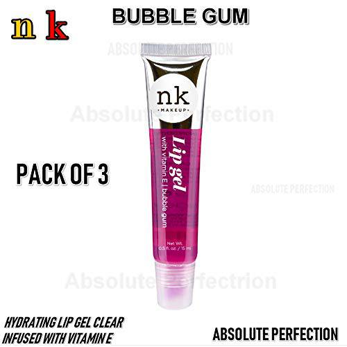 (3 Pack) NICKA K Lip Gel - Bubble Gum