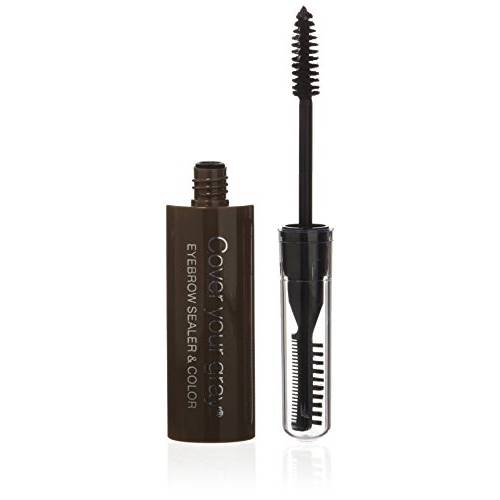 Cover Your Gray Total Brow Eyebrow Sealer and Color - Medium Brown