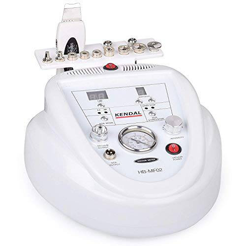 Kendal 2 IN 1 Professional Digital Display Diamond Microdermabrasion Machine, Dermabrasion Facial Beauty Device with Skin Scrubber