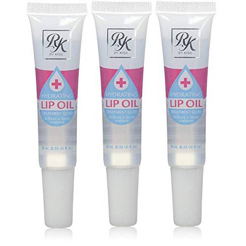 Ruby Kisses Hydrating Lip Oil Clear RLO01 (3 PACK)