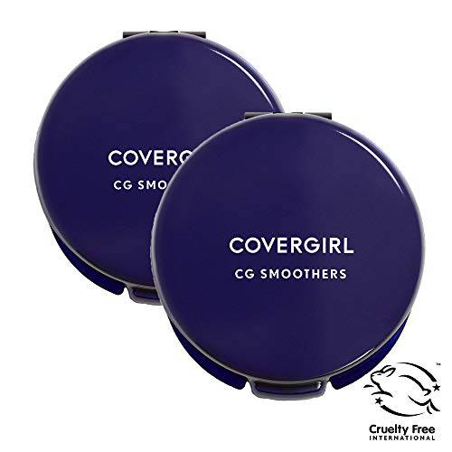 Covergirl Smoothers Pressed Powder, Translucent Medium, 0.32 Oz, Pack of 2 (Packaging May Vary)
