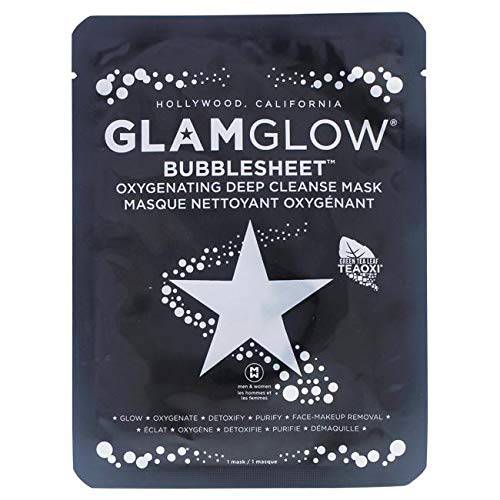 Glamglow Bubblesheet Oxygenating Deep Cleanse Mask By Glamglow for Women - 1 Pc Mask