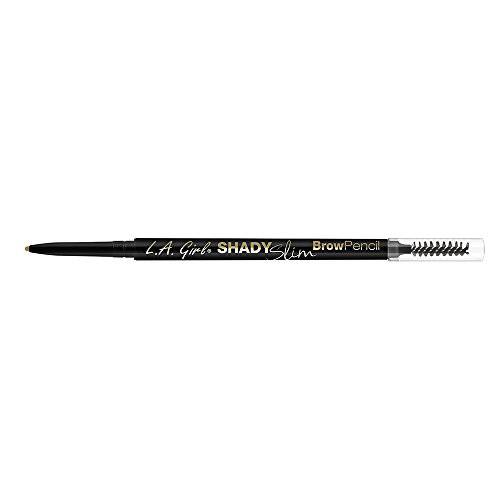 L.A. Girl Shady Slim Brow Pencil, Taupe, 0.003 oz. (Pack of 3)
