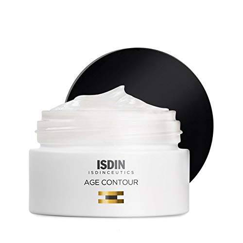 ISDIN Age Contour Face and Neck Anti-Aging Benefits Cream, Moisturizing and Firming Action, Suitable for Sensitive Skin and Non-comedogenic 1.8 Fl Oz