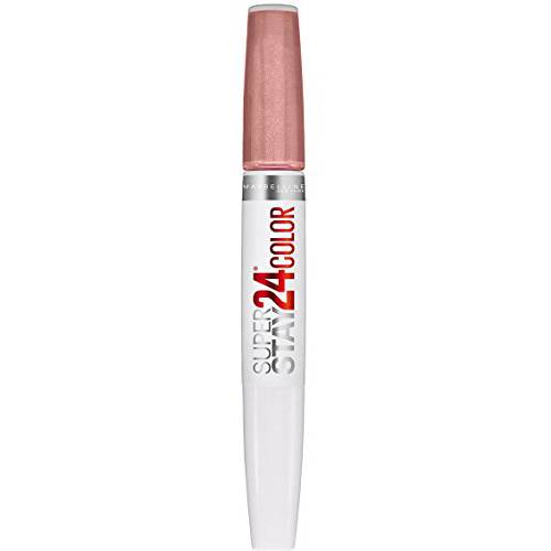 Maybelline Super Stay 24, 2-Step Liquid Lipstick, Long Lasting Highly Pigmented Color with Moisturizing Balm, Constant Toast, Nude, 1 oz