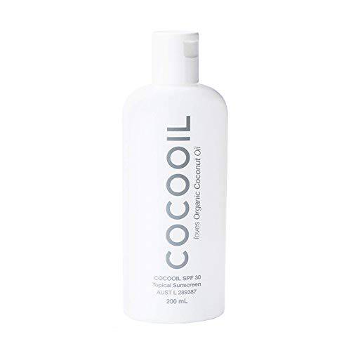 COCOOIL Topical Sunscreen SPF 30 | Natural Botanical Oils, Organic Coconut Oil, Skin Nourishing, Cruelty Free | 6.7 Fl Oz