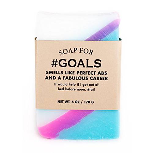 Whiskey River Soap Co. - Soap for Goals, 6 oz, Rainbow sherbet scented