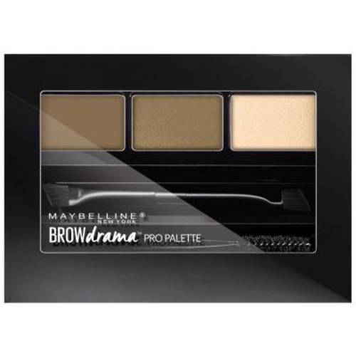 Maybelline New York Brow Drama Pro Palette, Blonde 0.1 oz (Pack of 2)