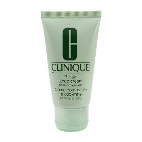 Clinique 7 Day Scrub Cream Rinse Off Formula 3.4 Ounce (Set of 2 Travel Sample 1.7 Ounce Each)