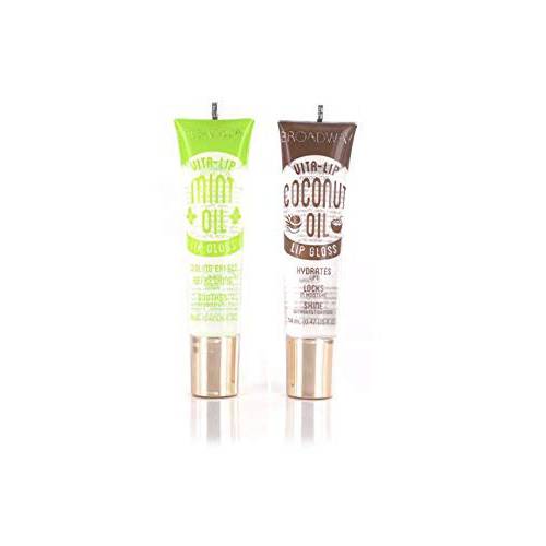 Broadway Vita-Lip Clear Lip Gloss 0.47/14 ml (2PCS - Coconut & Mint Oil)