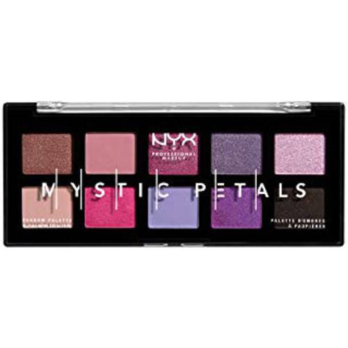 NYX PROFESSIONAL MAKEUP Mystic Petals Shadow Palette, Eyeshadow Palette -Midnight Orchid