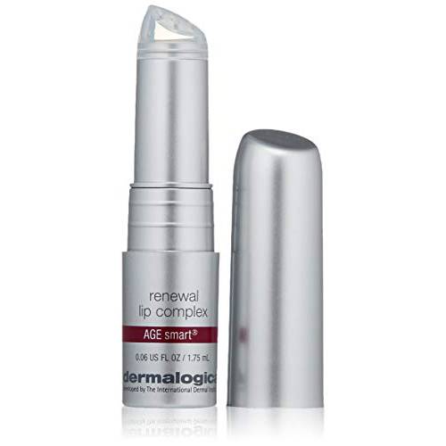 Dermalogica Renewal Lip Complex Anti-Aging Lip Balm Moisturizer for Dry Lips - Smoothes Rough, Uneven Lips and Minimizes Contour Lines, 0.06 Fl Oz
