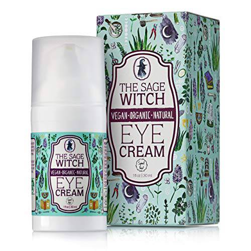 All Natural Organic Eye Cream For Dark Circles And Puffiness Anti-Wrinkles - The Sage Witch By Spirit Nest