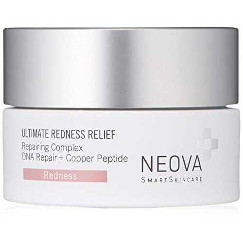 NEOVA SmartSkincare Ultimate Redness Relief calms and hydrates persistent or reactive redness conditions. Gentle enough for skin prone to Rosacea.