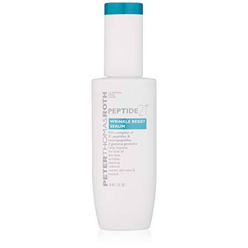Peter Thomas Roth | Peptide 21 Wrinkle Resist Serum | Peptides and Neuropeptides Help Improve the Look of Fine Lines, Wrinkles, Elasticity, Radiance, Uneven Skin Tone and Texture