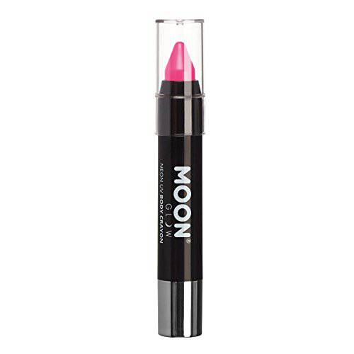 Moon Glow - Neon UV Paint Stick Body Crayon for the Face & Body – Pastel Pink