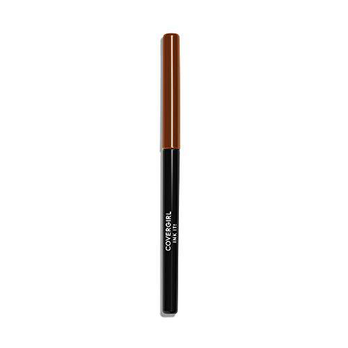 COVERGIRL Ink It Perfect Point Plus Waterproof Eyeliner, Cocoa Ink 260 (1 Count) (Packaging May Vary) Self Sharpening Long Lasting Waterproof Eyeliner Pencil