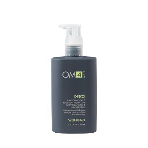 Organic Male OM4 Detox: Pollution & Environmental Protection Body Cleansing & Hydration Oil, 6.7 oz.