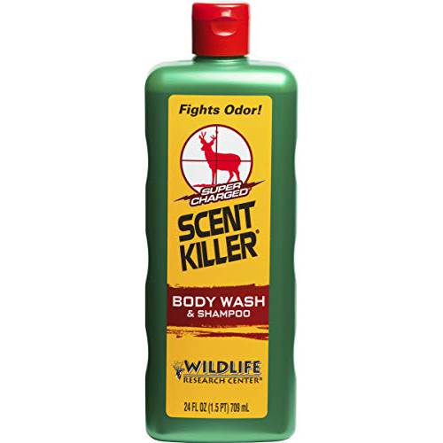 Scent Killer 540-24 Wildlife Research Body Wash and Shampoo, 24 Ounce