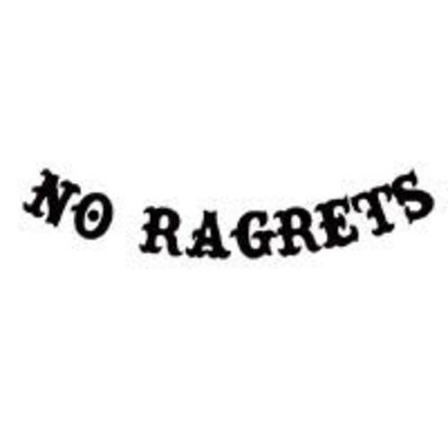 No Ragrets Temporary Tattoos (2-Pack) | Skin Safe | MADE IN THE USA| Removable
