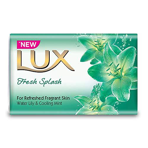 Lux Fresh Splash Cooling Mint & Sea Minerals Soap Bar, 3x100g