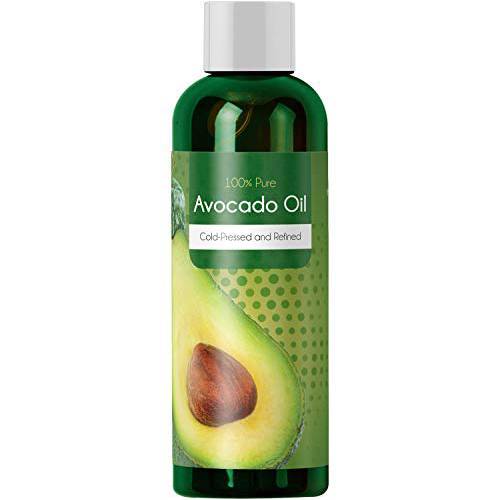 Avocado Oil For Hair Skin and Nails - Body Oil for Dry Skin and Face Moisturizer plus Hydrating Carrier Oil with Anti Aging Benefits Reduces Appearance of Fine Lines - Hair Oil for Dry Scalp Treatment