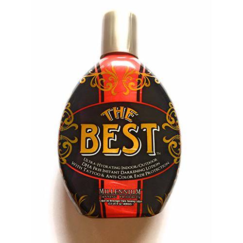 Millennium Tanning The Best, Bronzer Tanning Lotion, 13.5 Ounces