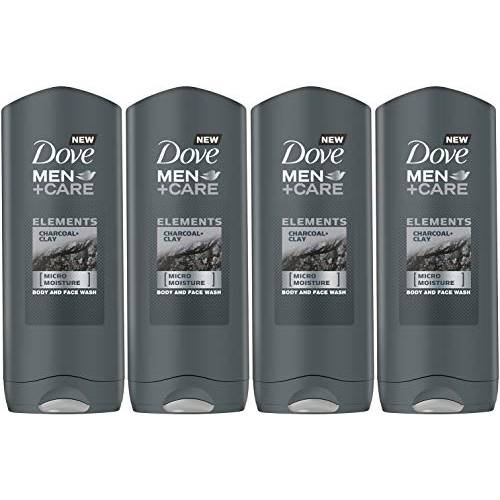 Dove’s Men Body & Face Wash 400Ml Charcoal & Clay