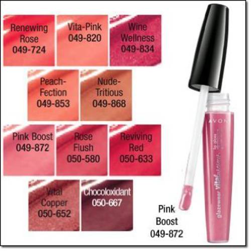 Avon Glazewear Vitaluscious Lip Gloss (Wine Wellness)