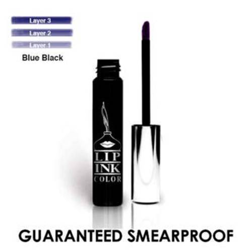 LIP INK Liquid Lip Color Lipstick - Blue Black (Natural) | Natural & Organic Makeup for Women International | 100% Organic, Kosher, & Vegan