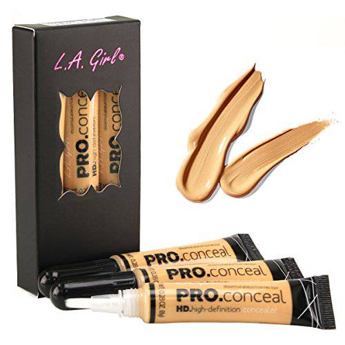 (CHOOSE YOUR COLOR) LA Girl HD Conceal High Definition Concealer 13 Color Choices (Yellow)