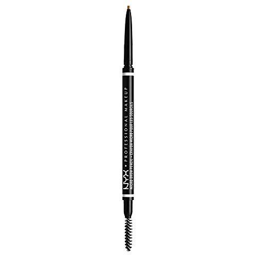 NYX PROFESSIONAL MAKEUP Micro Brow Pencil, Eyebrow Pencil - Blonde (blonde hair with warm/gold undertones)