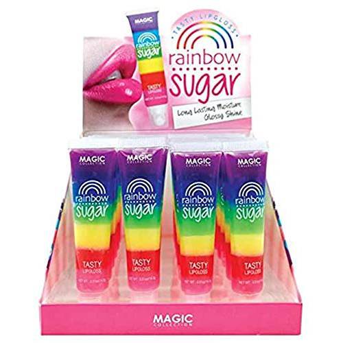 (1 PC) Magic Collection Rainbow Sugar Tasty Lip Gloss