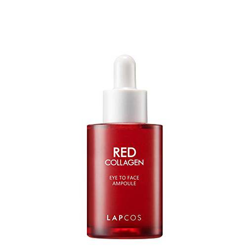 LAPCOS Red Collagen Eye to Face Ampoule (1.01 fl oz) Concentrated Collagen Booster