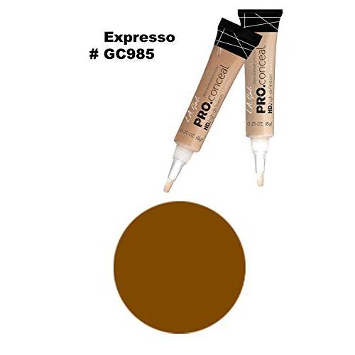L.A. Girl 3 pcs Pro Coneal HD High Definiton Concealer 0.25 Oz GC980, Cool Tan, 16 Ounce