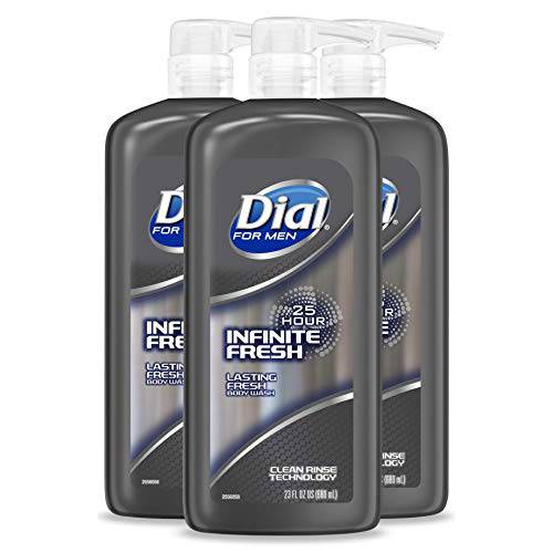 Dial Men Body Wash, Infinite Fresh, 69 fl oz (3-23 fl oz Bottles)
