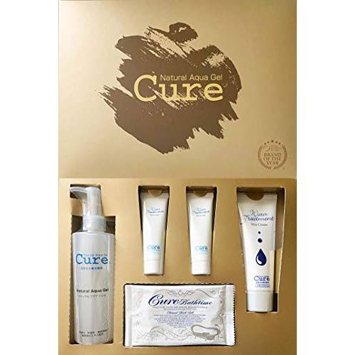 Cure Beauty Set | Contains: Natural Aqua Gel Cure, Cure Aqua Gel, Cure Water Treatment & Cure Bath Time.