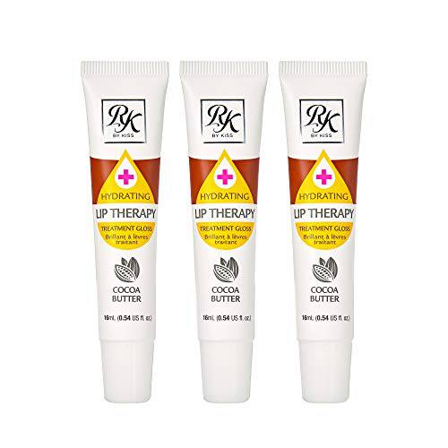 Ruby Kisses Hydrating Lip Therapy Treatment Gloss Cocoa Butter RLO03D1 (3 PACK)