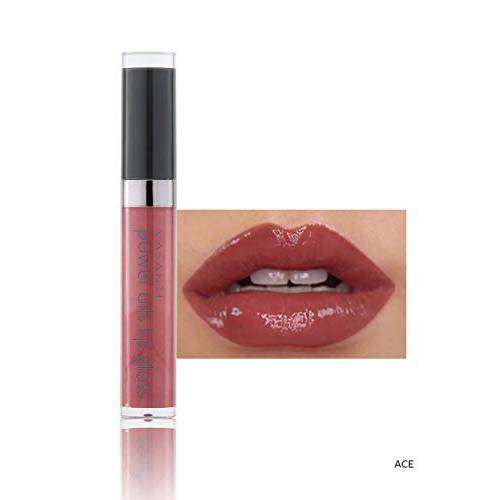 Power Oils Lip Gloss by VASANTI - One-Swipe Full Coverage with Non-Sticky Shine - Infused with Lip Nourishing and Hydrating Power Oils - Paraben Free, Vegan Friendly, Never Tested on Animals (BFF)