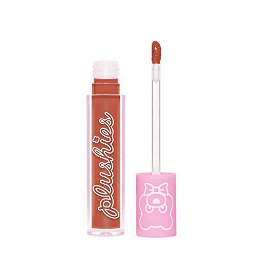 Lime Crime Plushies Soft Matte Lipstick, Turkish Delight (Sheer Dusty Rose) - Blackberry Candy Scent - Plush, Long Lasting & High Comfort for All-Day Wear - Talc-Free & Paraben-Free