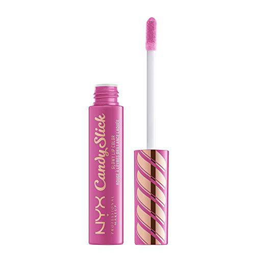 NYX PROFESSIONAL MAKEUP Candy Slick Glowy Lip Color Gloss - Watermelon Taffy (Coral Pink)